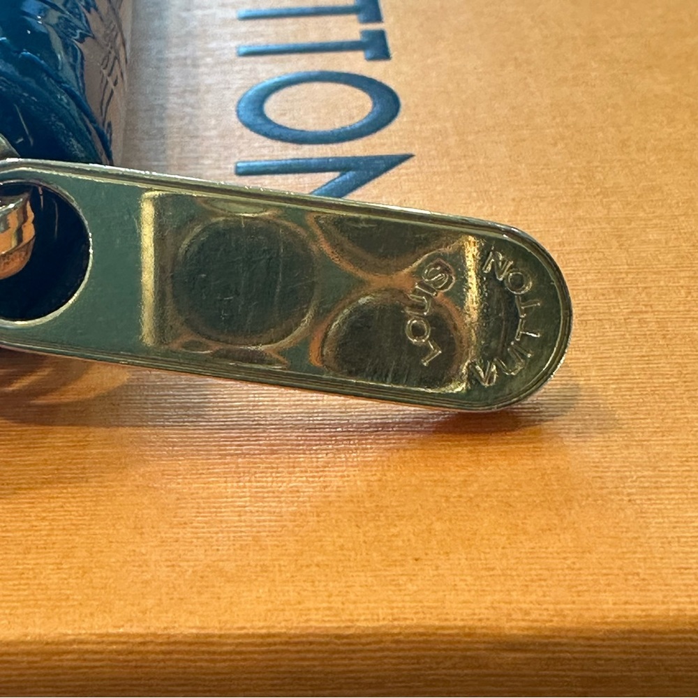 Louis Vuitton w/Box and Dust Bag, Bleu Nuit, Zippy - Picture 6 of 14